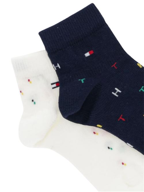 Calzini baby letters 2pz. Tommy Hilfiger | 701236335002